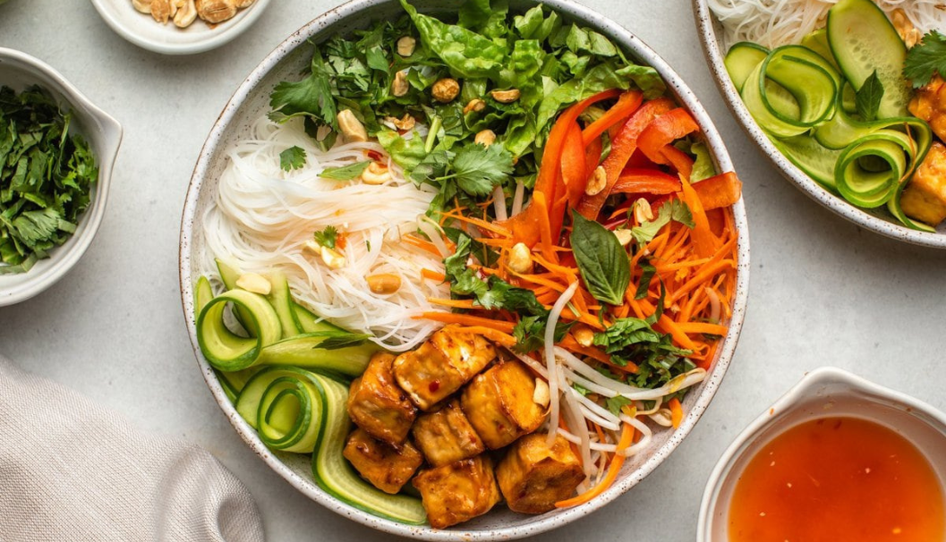 DIY Vermicelli Salad Bowl