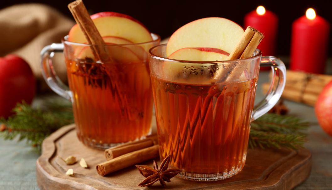Mulled Apple Juice Breakfast